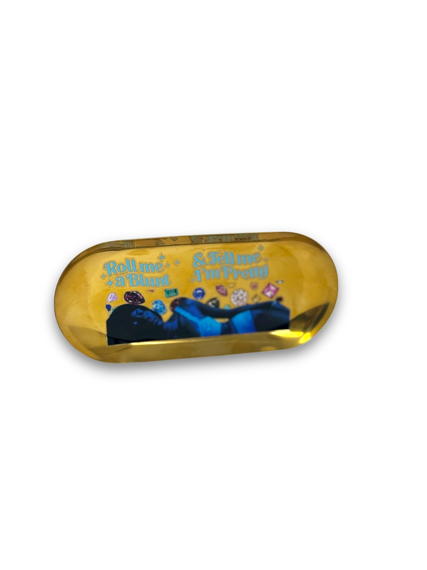 Now, Kisha? She was a bad motherfucker: Decorative/Rolling Tray