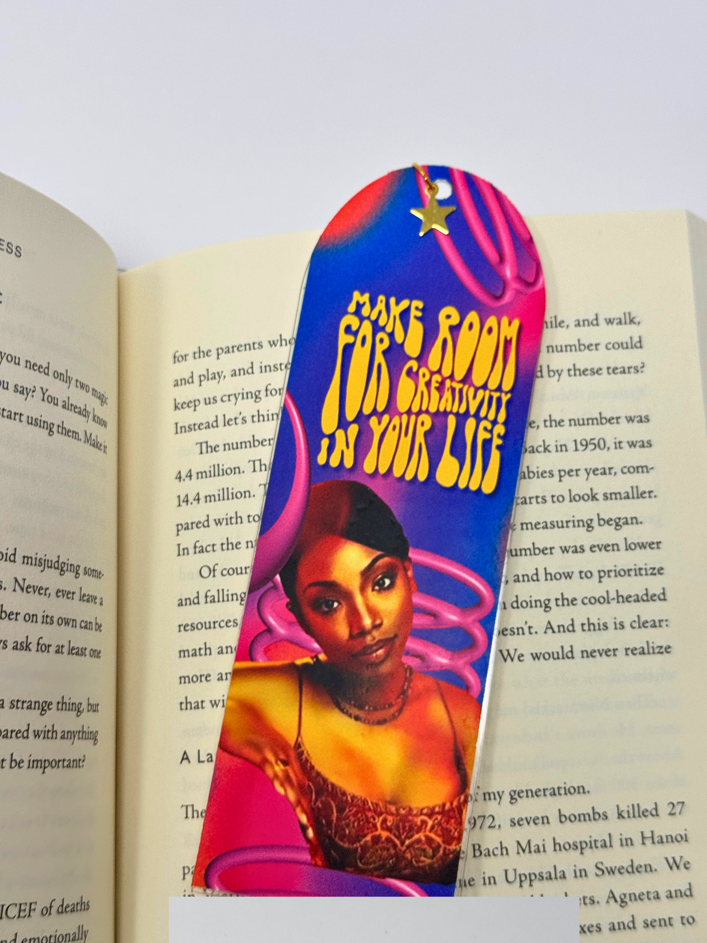 Bookish Baddie Acrylic Bookmark 6pc Set