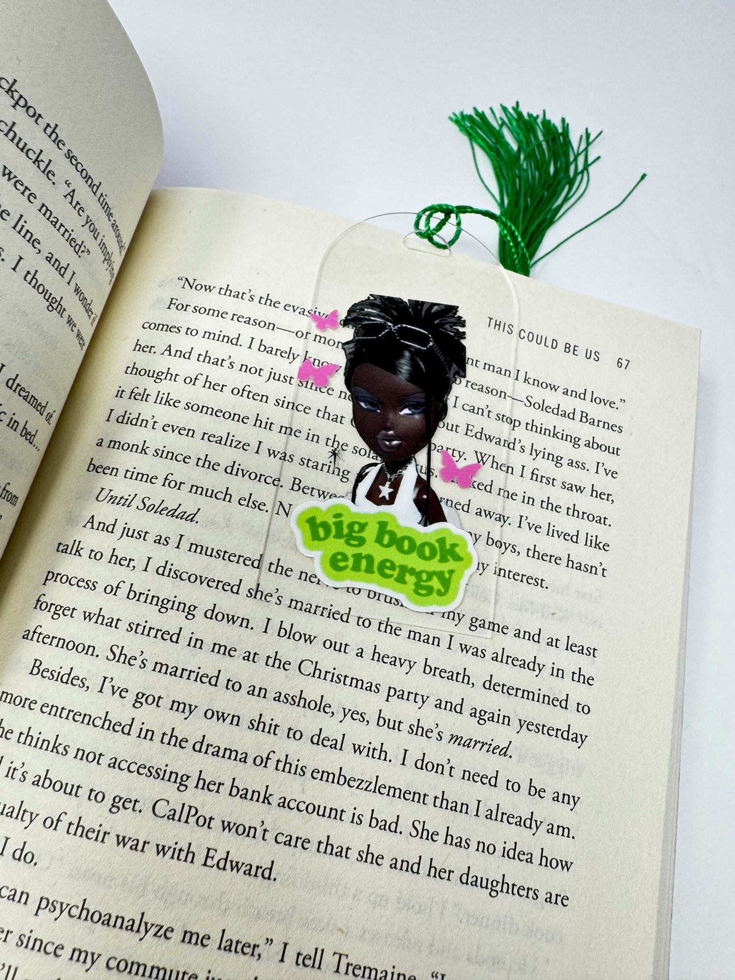 NFC Baddie Bookmark