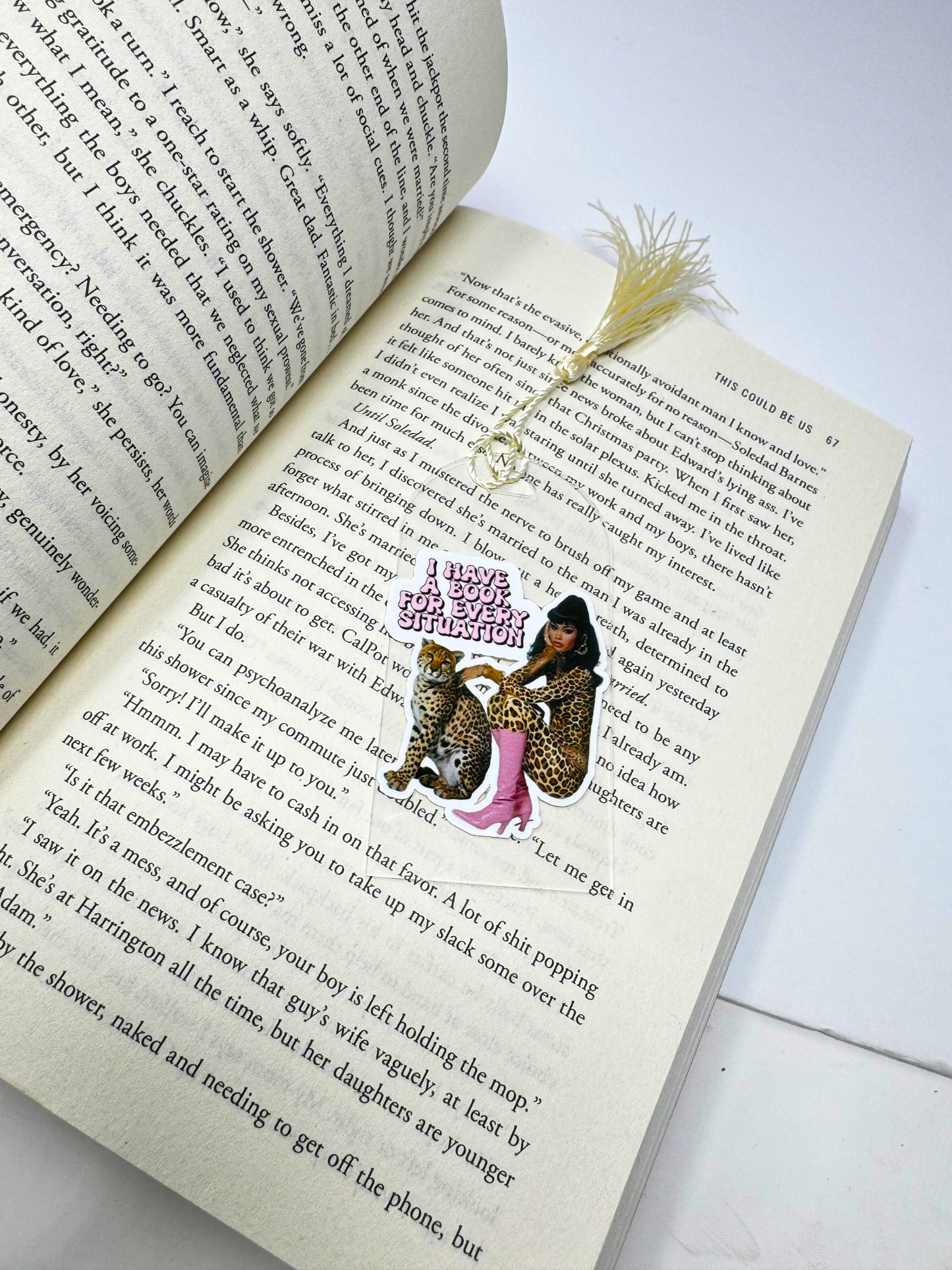 NFC Baddie Bookmark