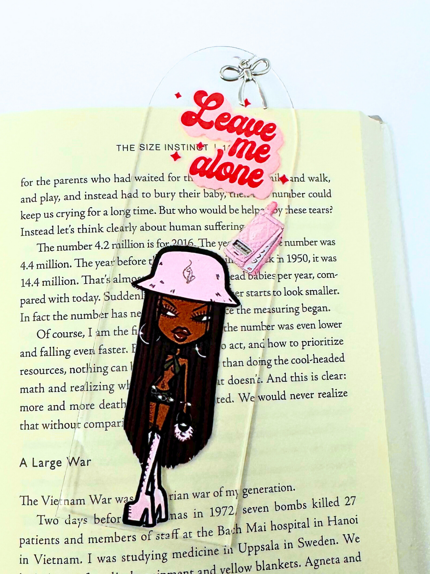 Bookish Baddie Acrylic Bookmark 6pc Set