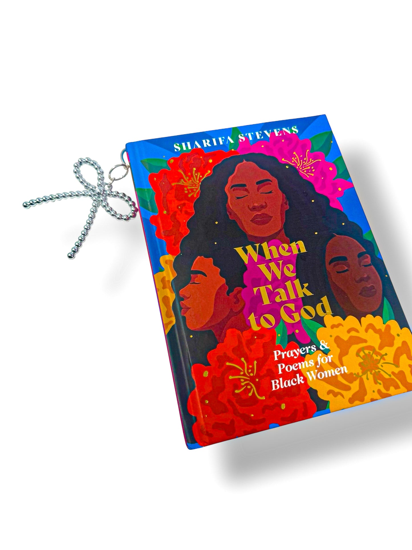 Silver Bow Book Hook Bookmark