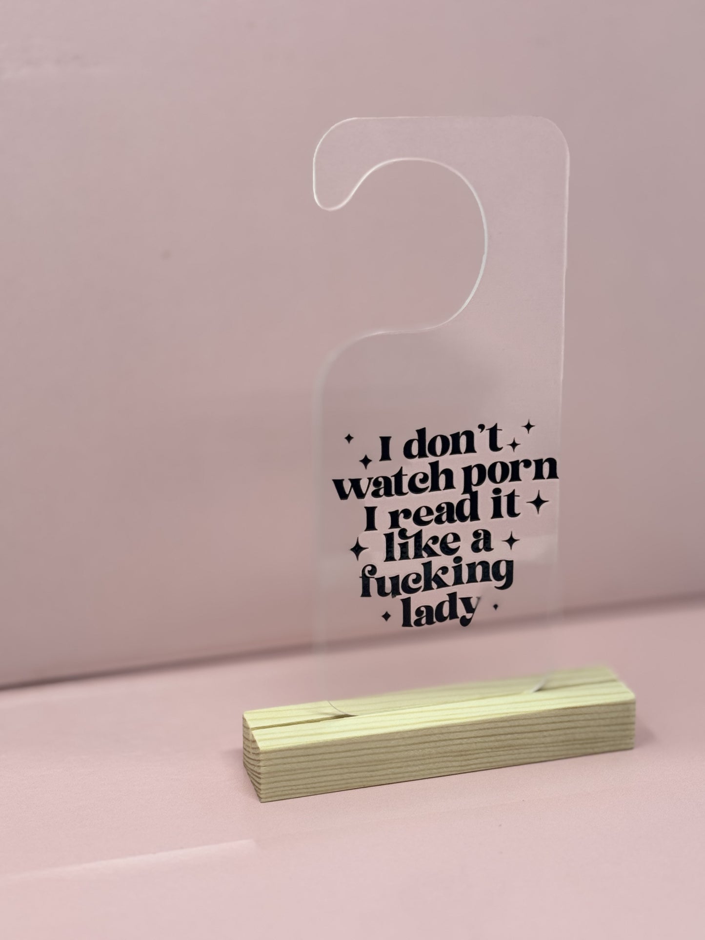 F*cking Lady Door Hanger