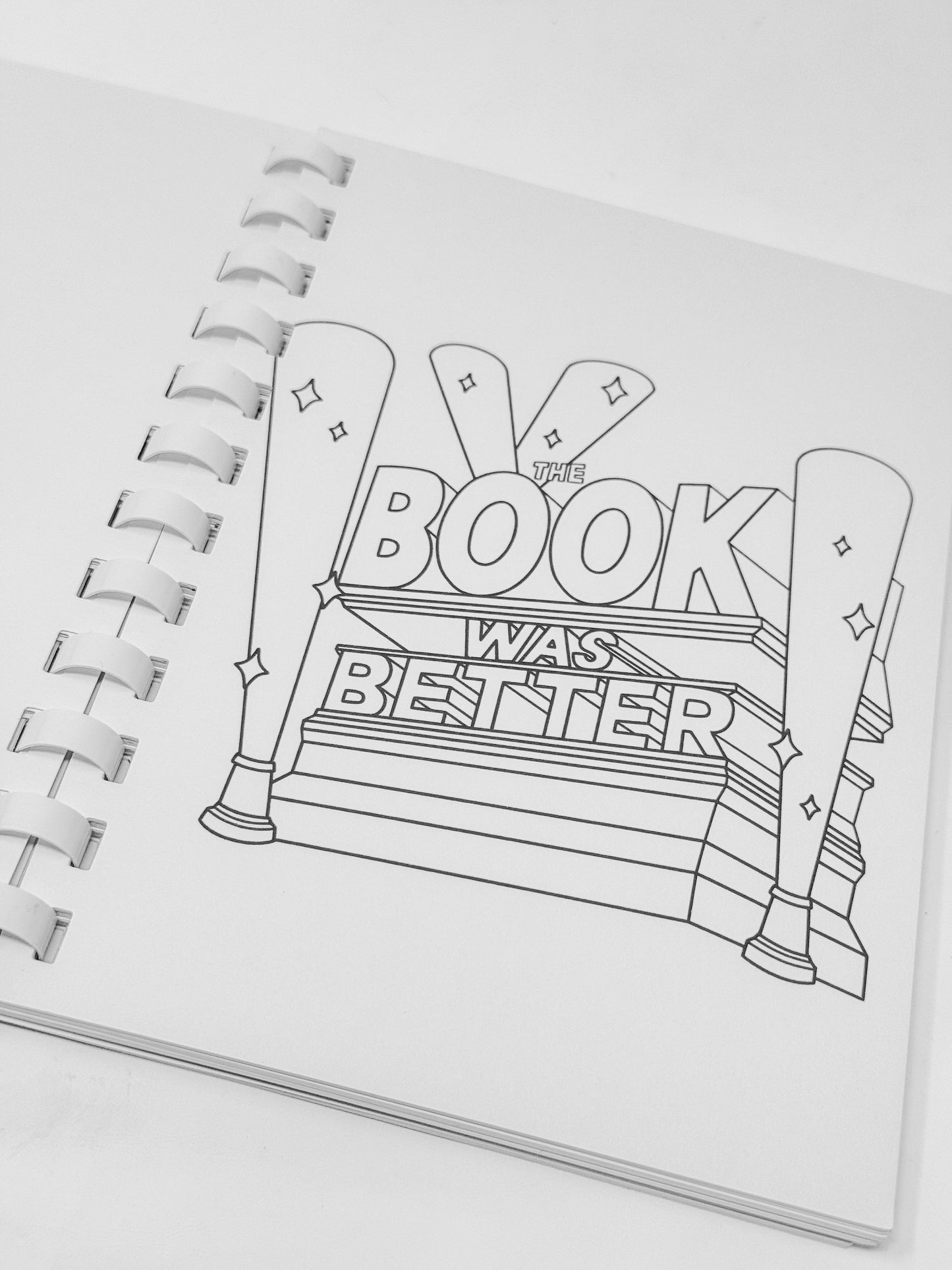 A Bookish Coloring Book