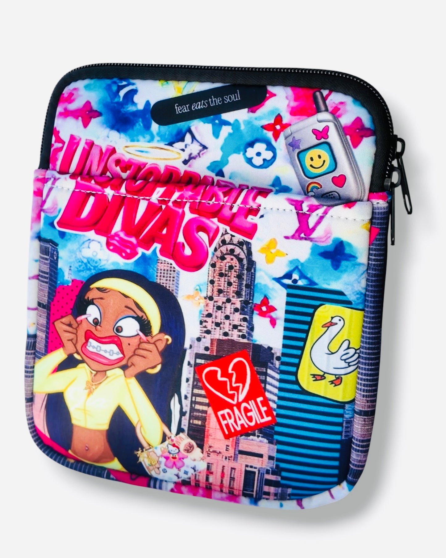 Black Braceface Book Sleeve (Waterrproof)