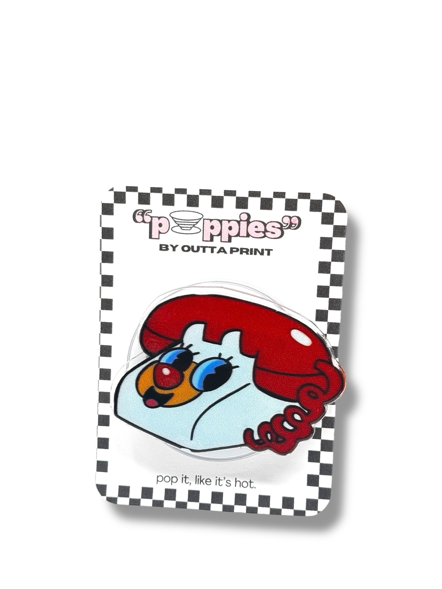 On The Hotline Poppie (Magsafe Phone Grip)