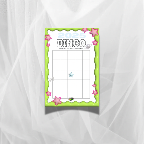Green Slime Bingo Poster
