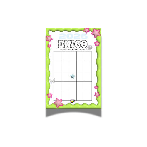 Green Slime Bingo Poster