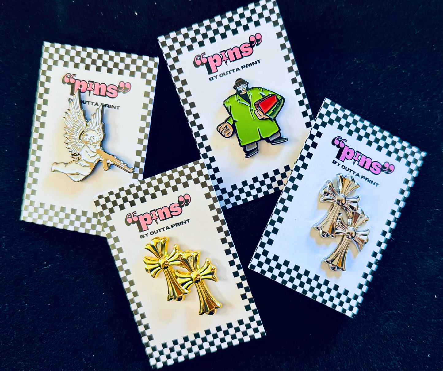 Fairfax Chick Pins