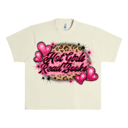 Hot Girls Read Books Tee