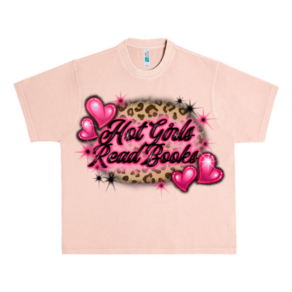 Hot Girls Read Books Tee