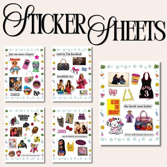 Y2K Ting Sticker Sheets