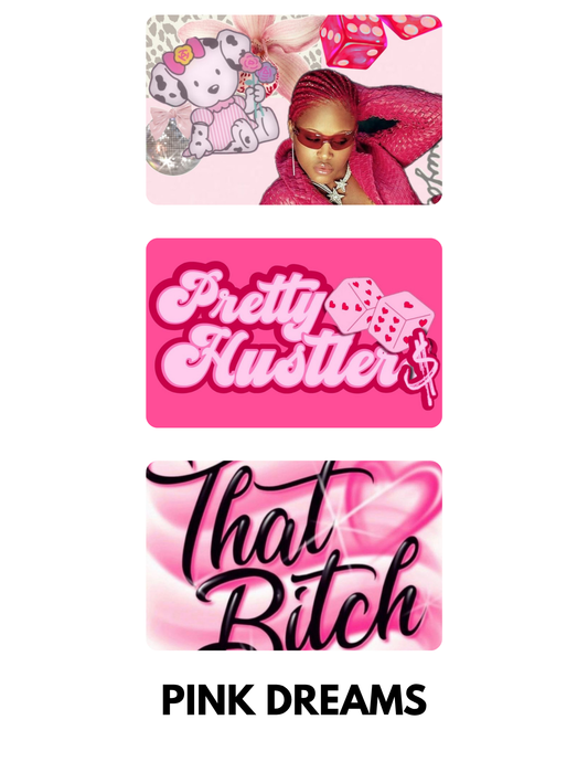 PINK DREAMS: One Tap Wonder – Digital NFC Business Card Set