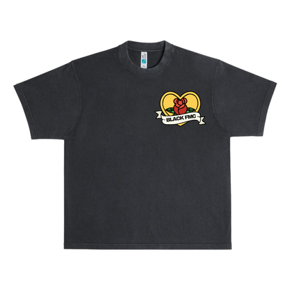 A Rose: Black FMC Tee