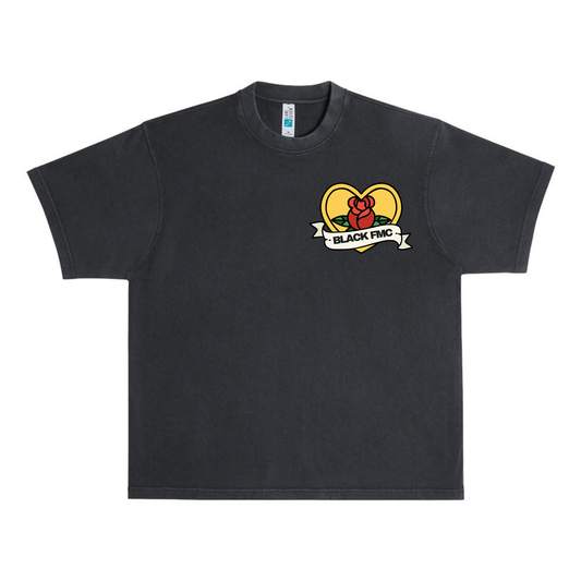 A Rose: Black FMC Tee