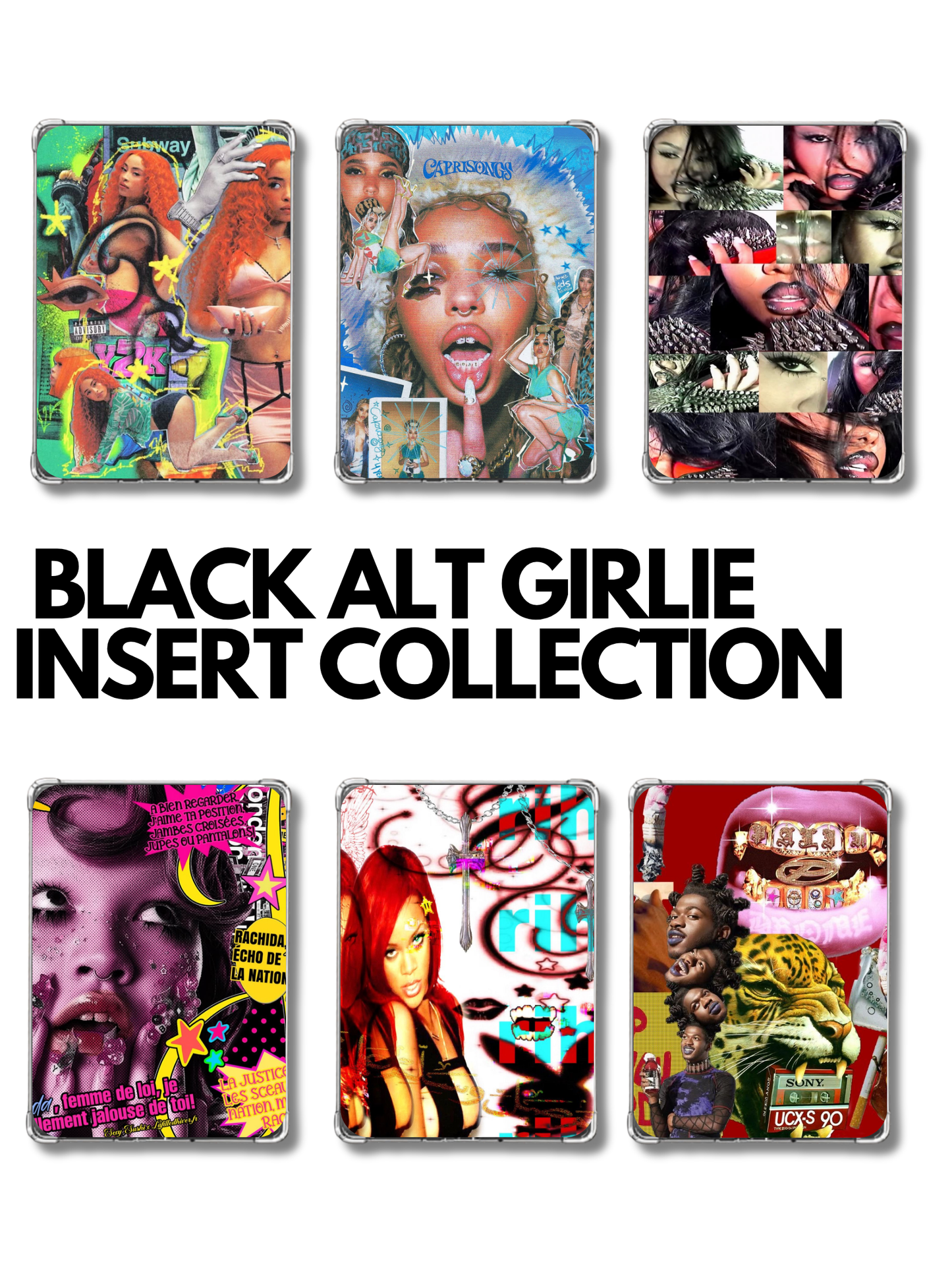 Black Alt Girlie Insert Collection
