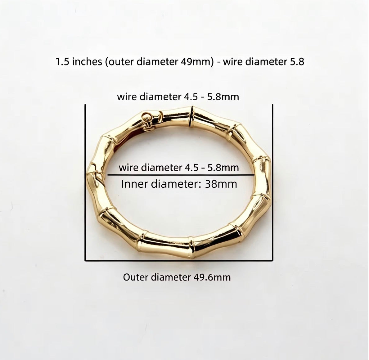 Bamboo Charm Strap Attachment