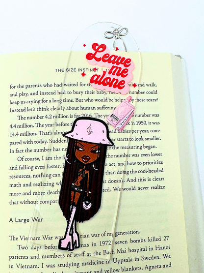 Bookish Baddie Acrylic Bookmark (1pc)