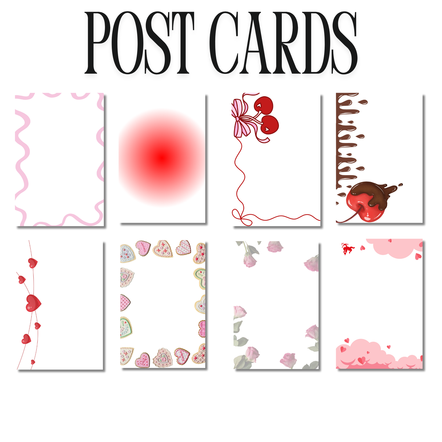 💌 Dear Bae: A ‘90s & Early 2000s Valentine’s Card & Sticker Set 💌