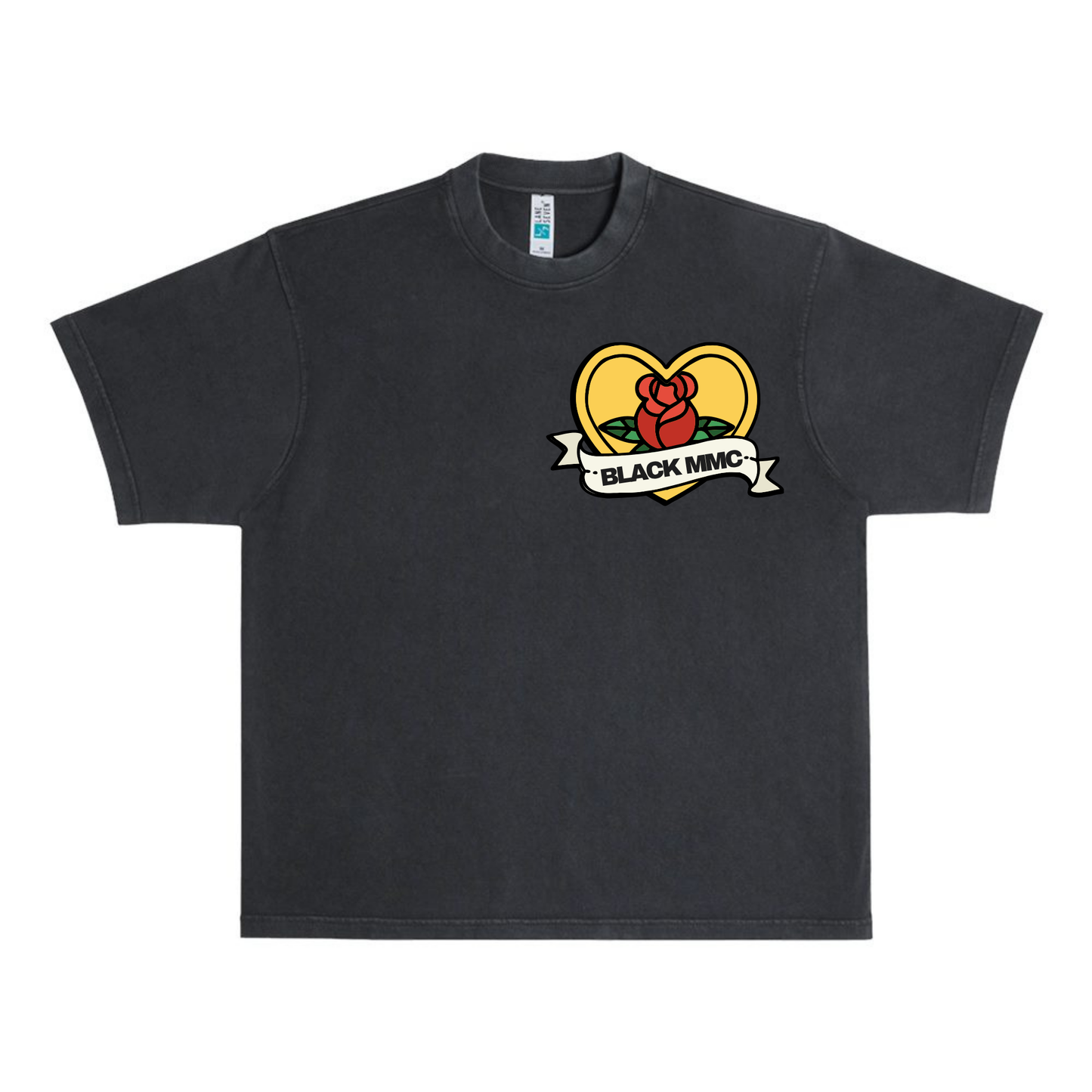 A Rose: Black FMC Tee