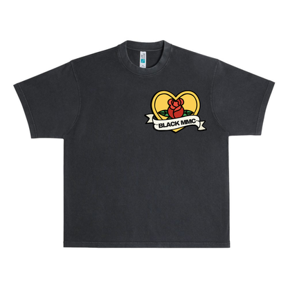 A Rose: Black FMC Tee