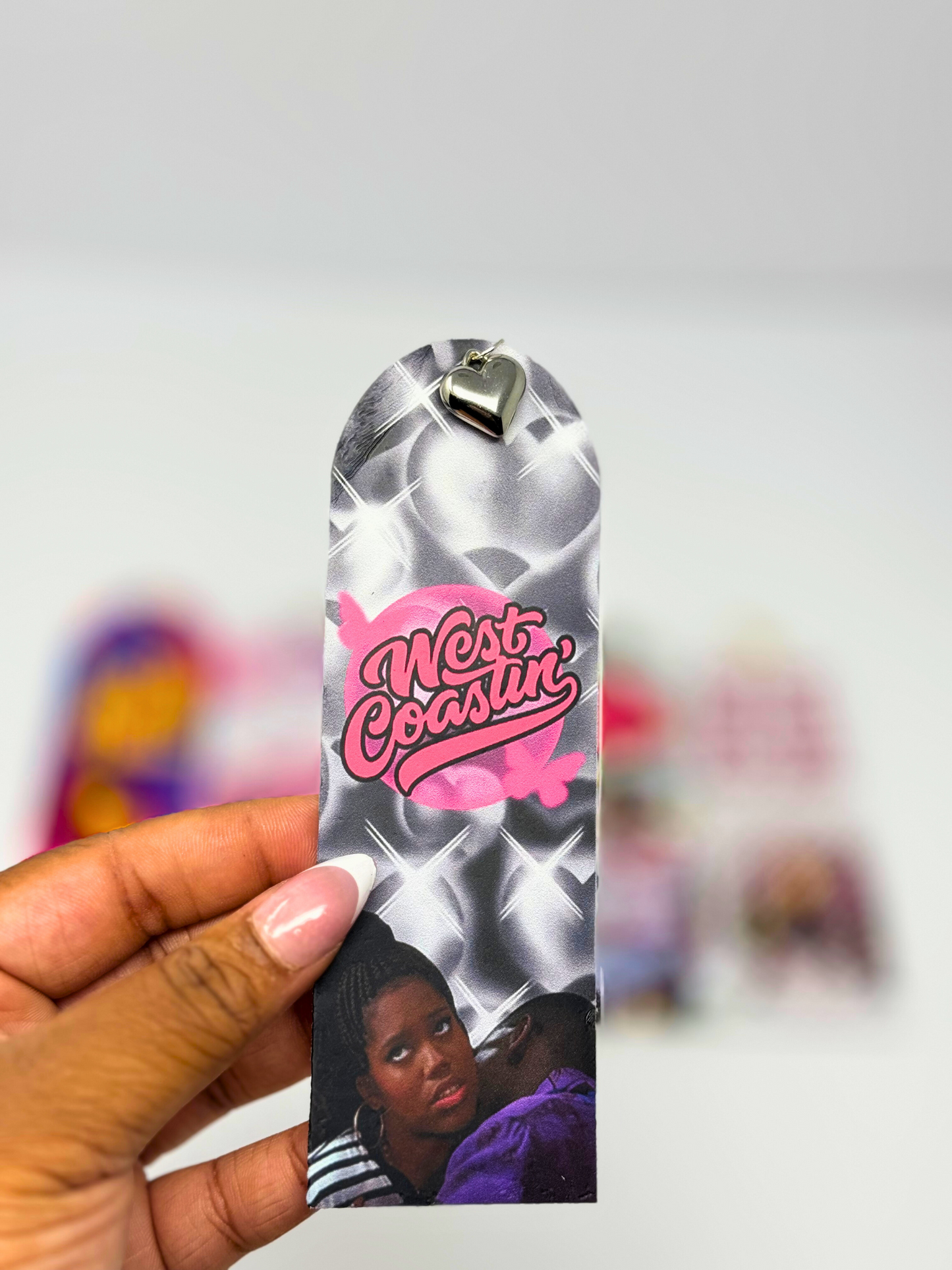 Bookish Baddie Acrylic Bookmark (1pc)