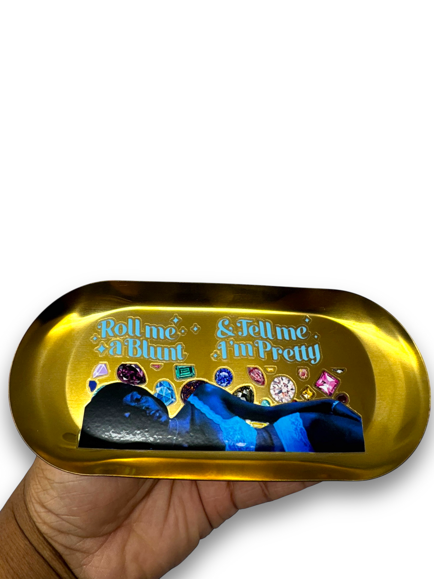 Now, Kisha? She was a bad motherfucker: Decorative/Rolling Tray