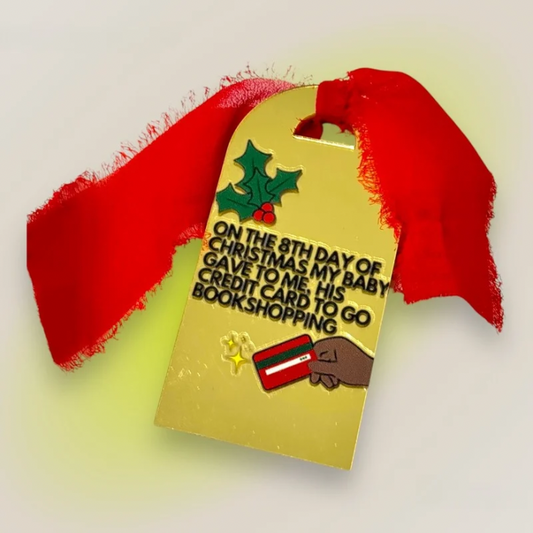 8 Days of Christmas Acrylic Bookmark