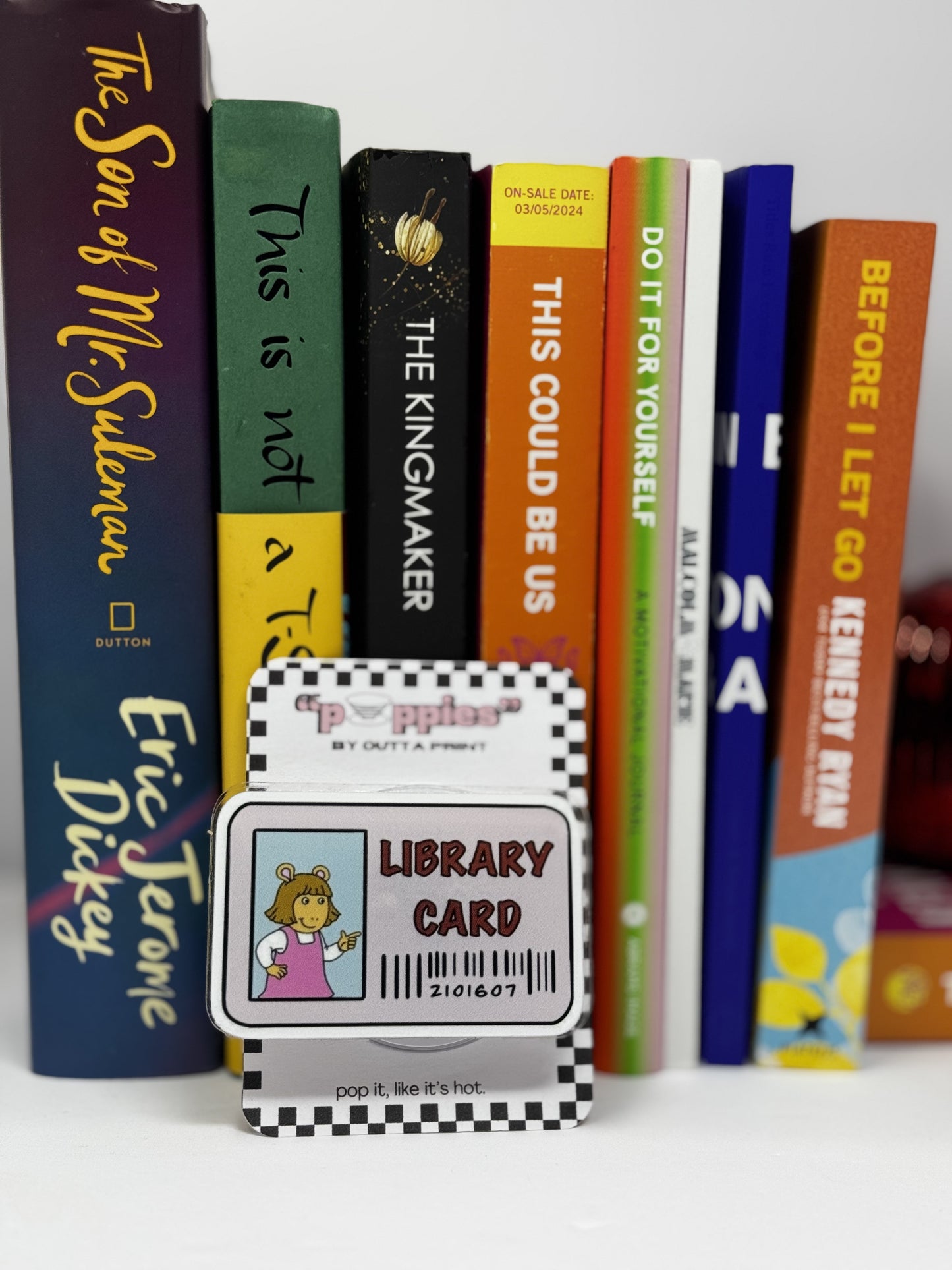 A Library Card > Credit Card Poppie (Magsafe Phone Grip)