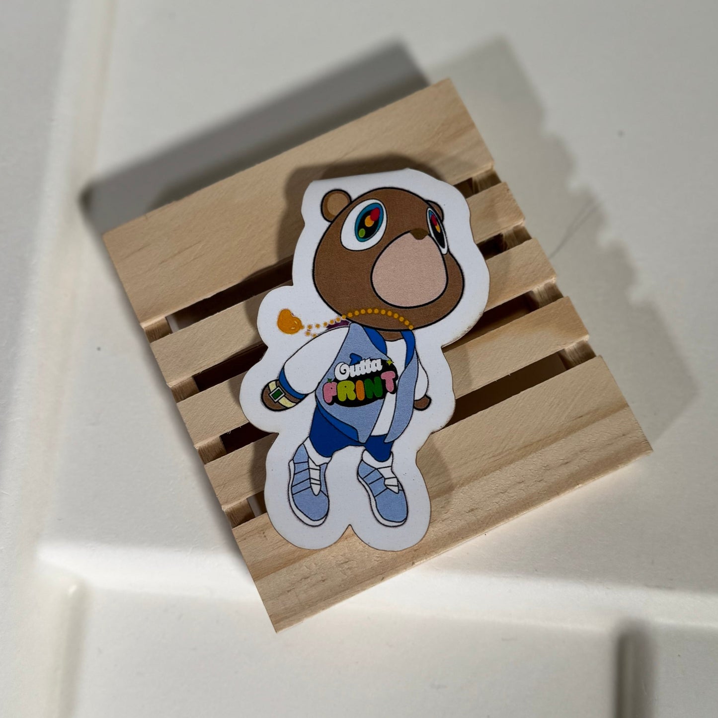 Graduation Bear Magnetic Bookmark