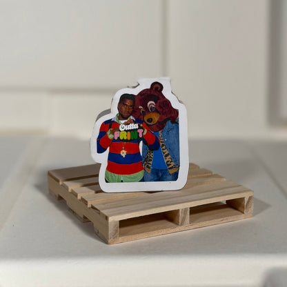 Ye Mascot Magnetic Bookmark