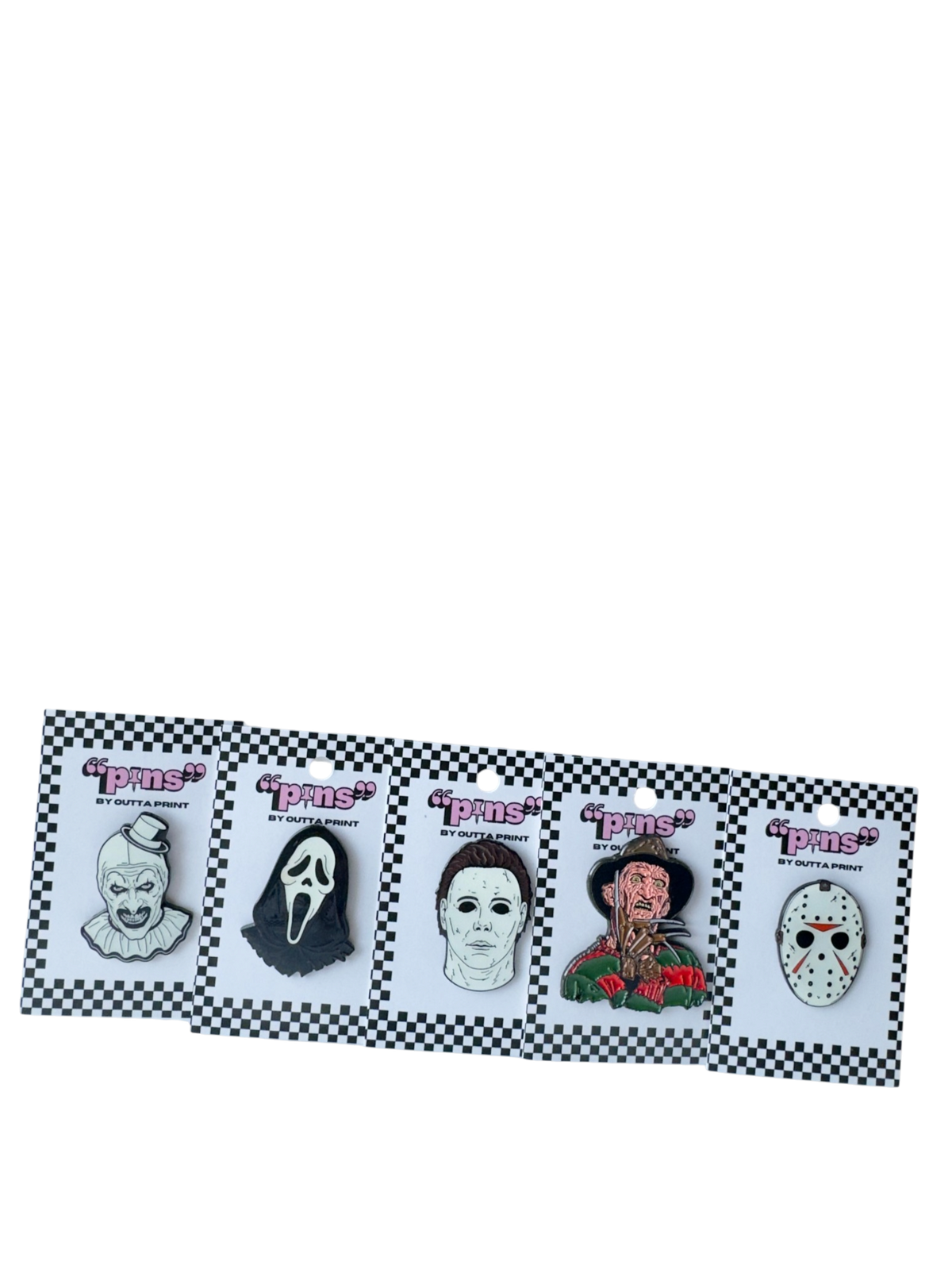 The Scaries Pin Set
