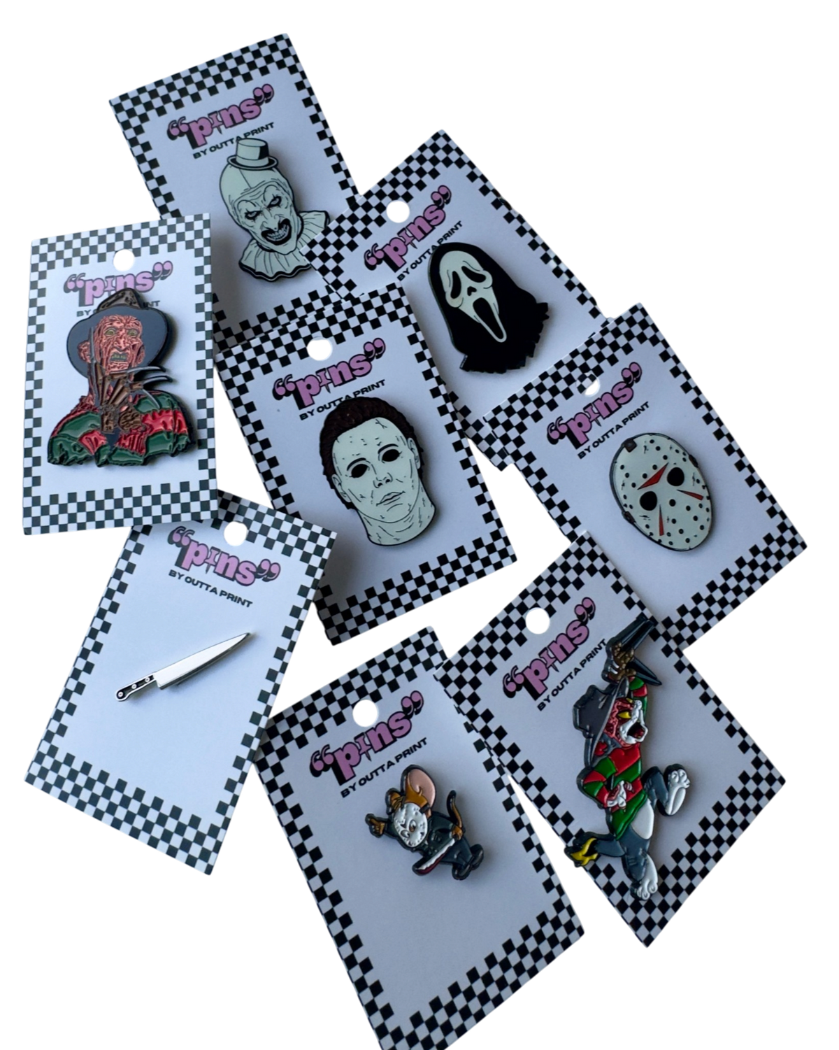 The Scaries Pin Set