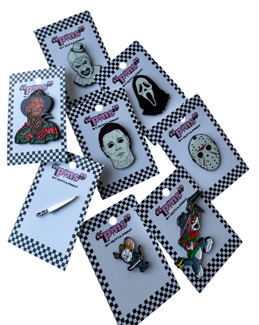 The Scaries Pin Set
