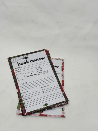 Book Review Sheets