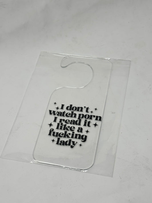 F*cking Lady Door Hanger