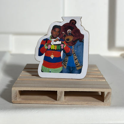 Ye Mascot Magnetic Bookmark