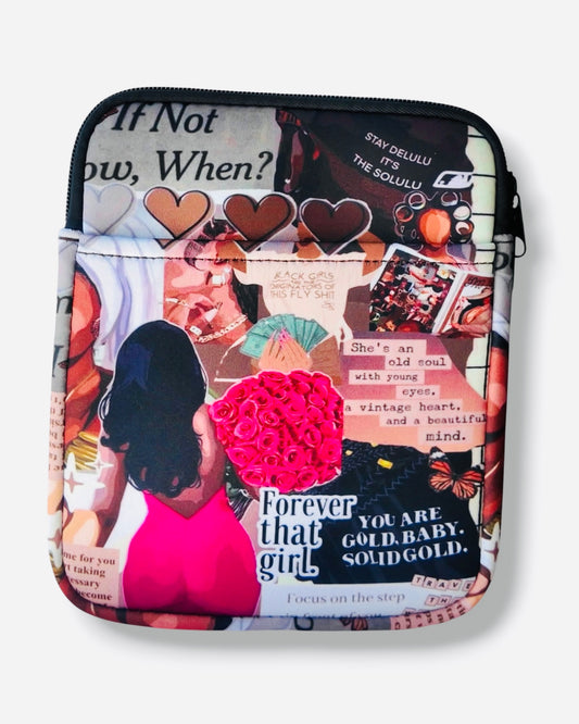 Black Girl Bliss Book Sleeve (Waterrproof)