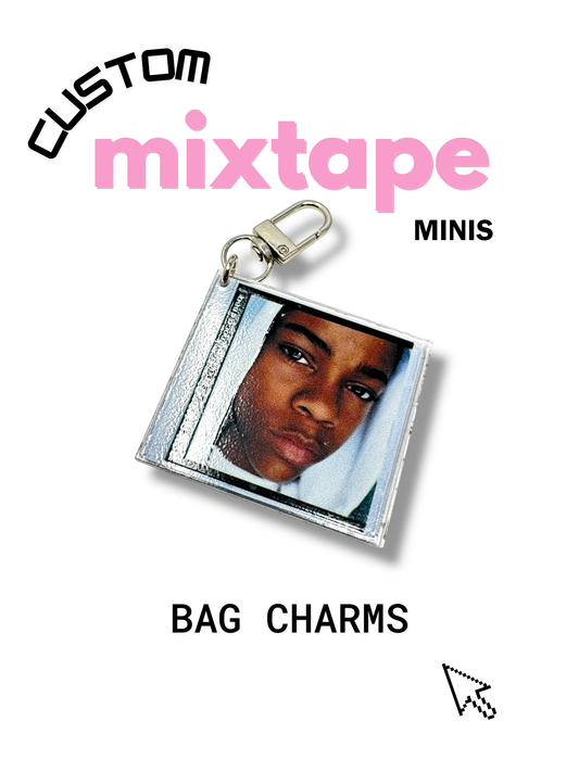 Custom Mixtape Mini (CD Keychain/Bag-charm)