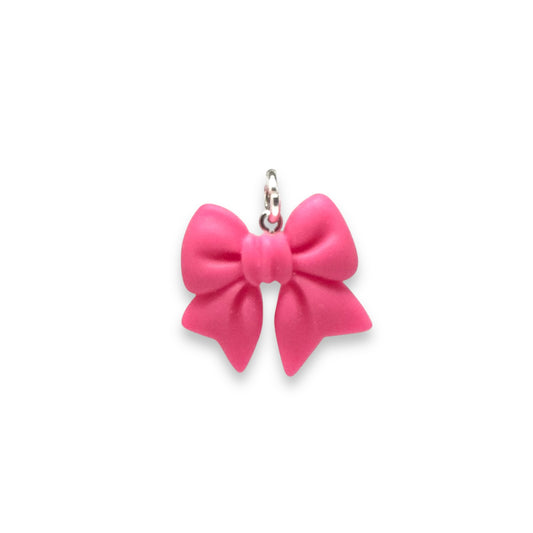 Pink Bow- Dust Plug Charm
