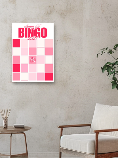 Pinkie Bingo Poster