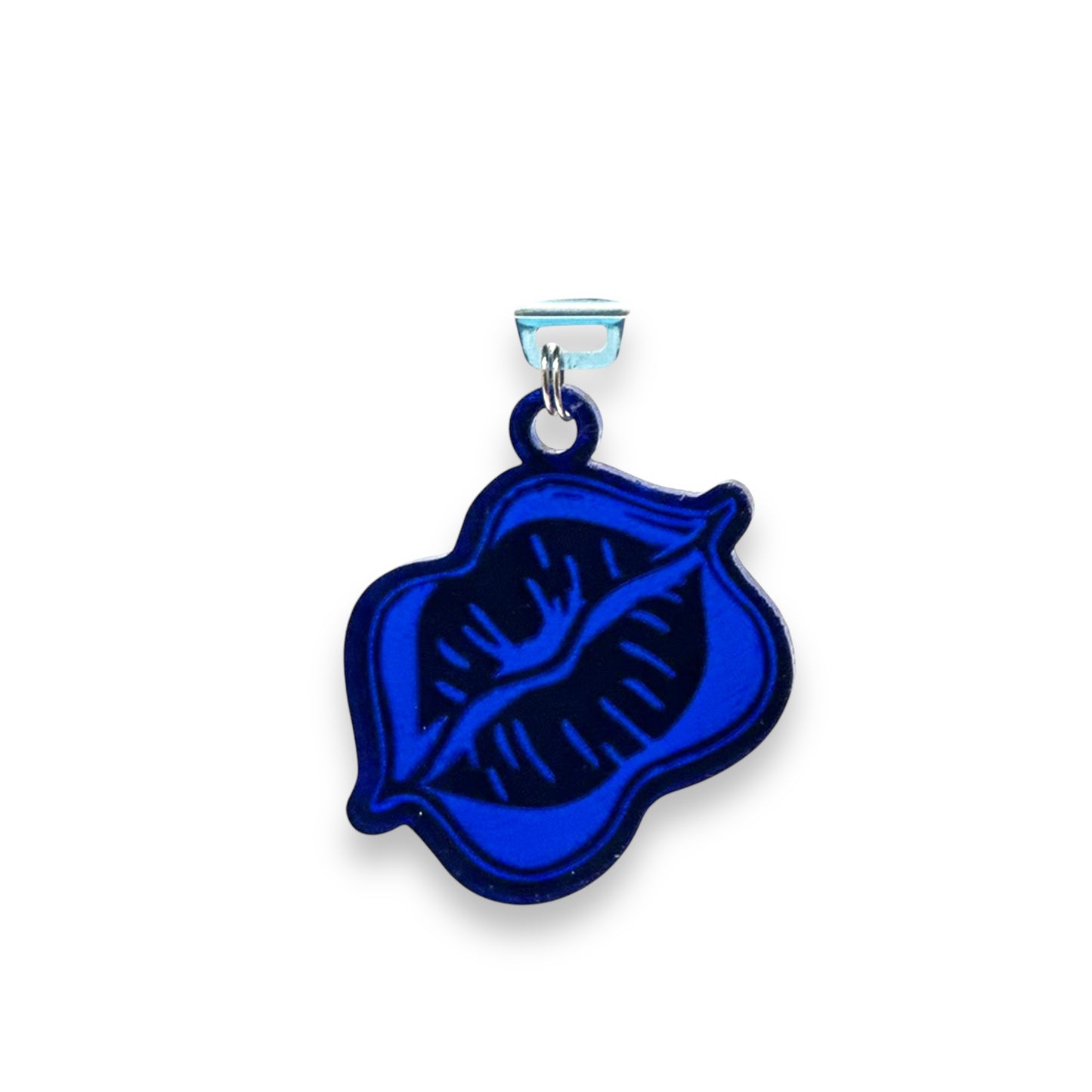 Blue Lips- Dust Plug Charm