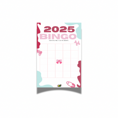 ABSTRACT CAMO BINGO POSTER