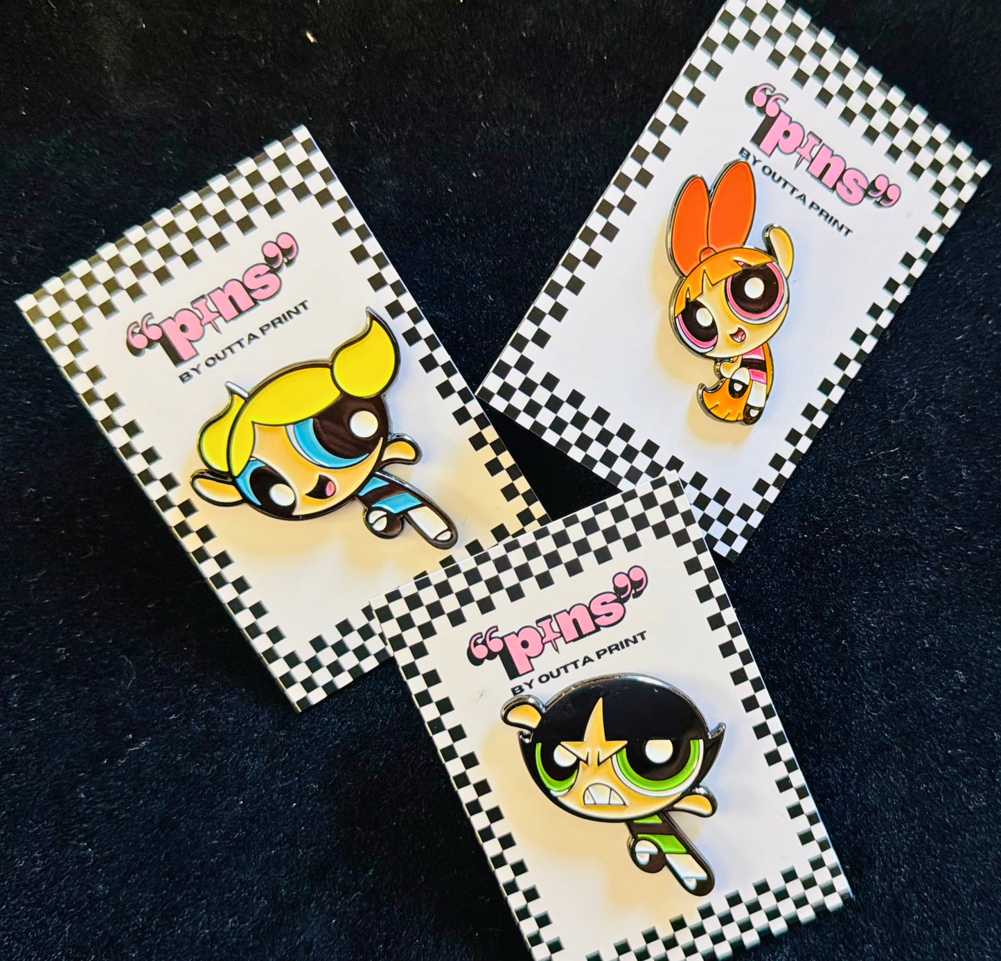 Puff Girlies Pins