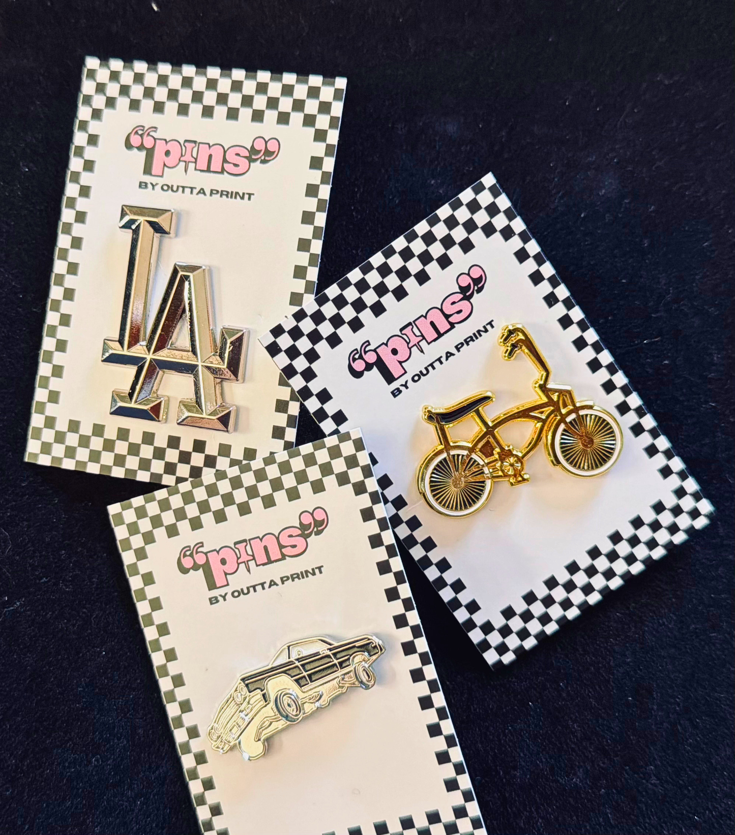 California Girl Pins