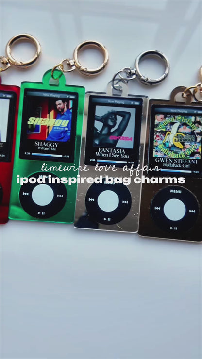 Limewire Love Affair iPod Inspired Bag Poppies & Charms